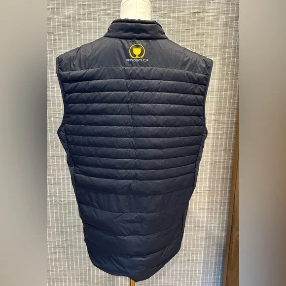 💚 Lacoste Men's Presidents Cup Lightweight Water-Resistant Quilted Vest 💚 - Picture 2 of 3